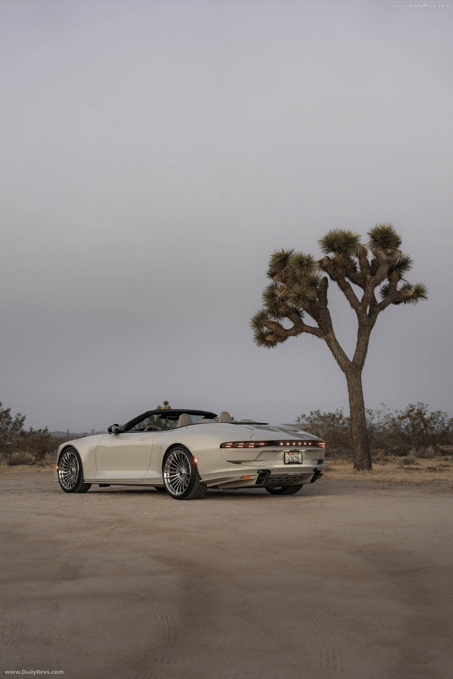 2027 Brabus Bodo Cabriolet Silk Stone Rear View