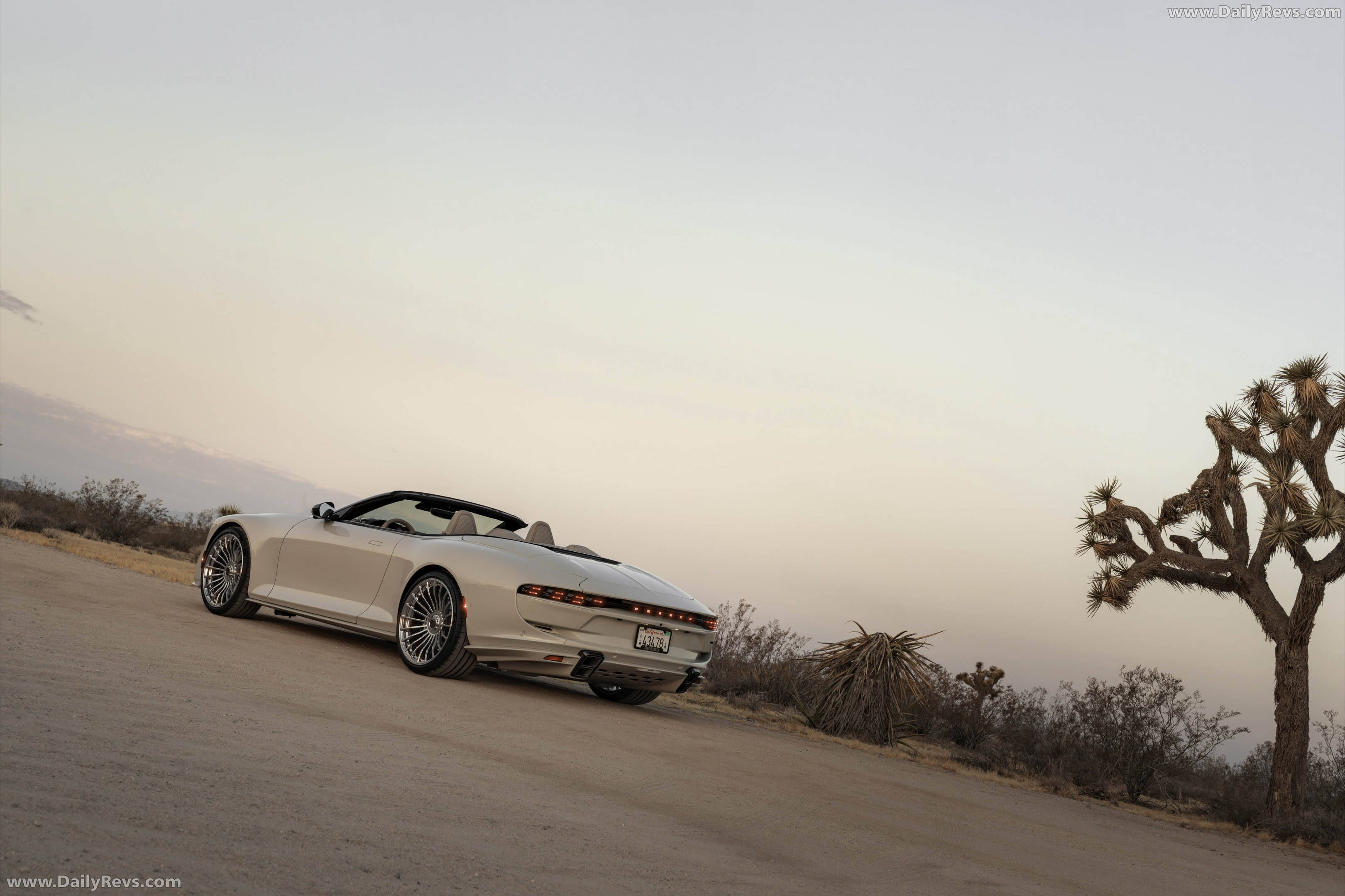 2027 Brabus Bodo Cabriolet Silk Stone Rear View
