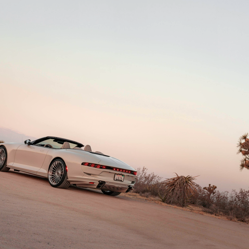 2027 Brabus Bodo Cabriolet Silk Stone Rear View