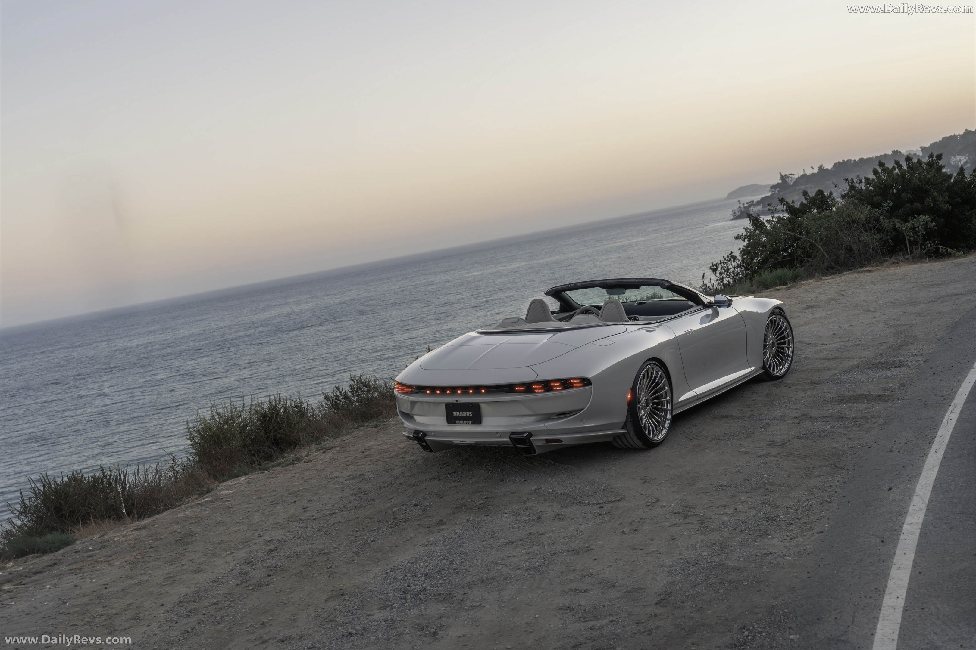 2027 Brabus Bodo Cabriolet Silk Stone Rear View