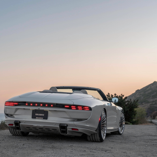 2027 Brabus Bodo Cabriolet Silk Stone Rear View