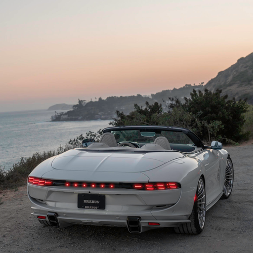 2027 Brabus Bodo Cabriolet Silk Stone Rear View