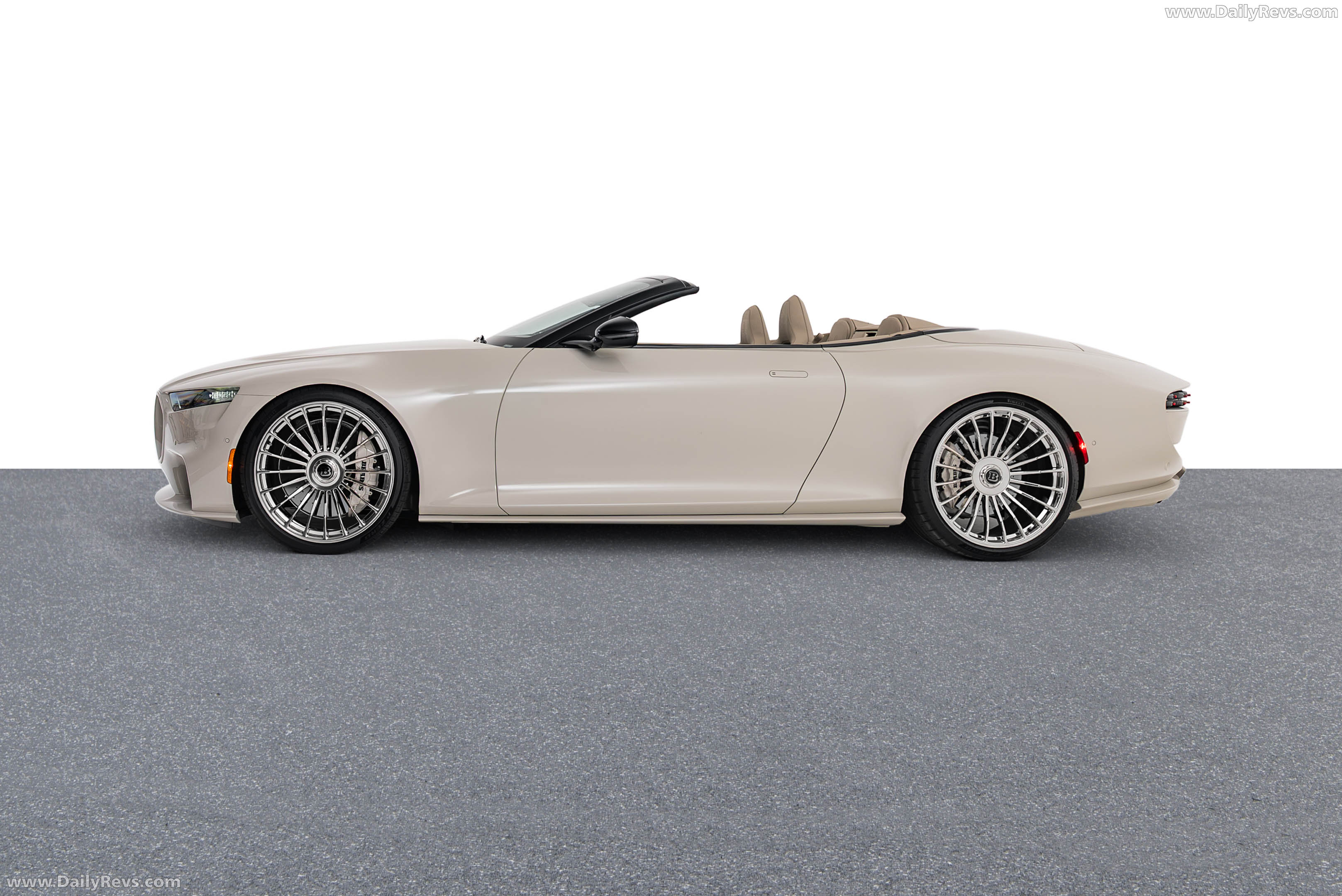 2027 Brabus Bodo Cabriolet Silk Stone Side View