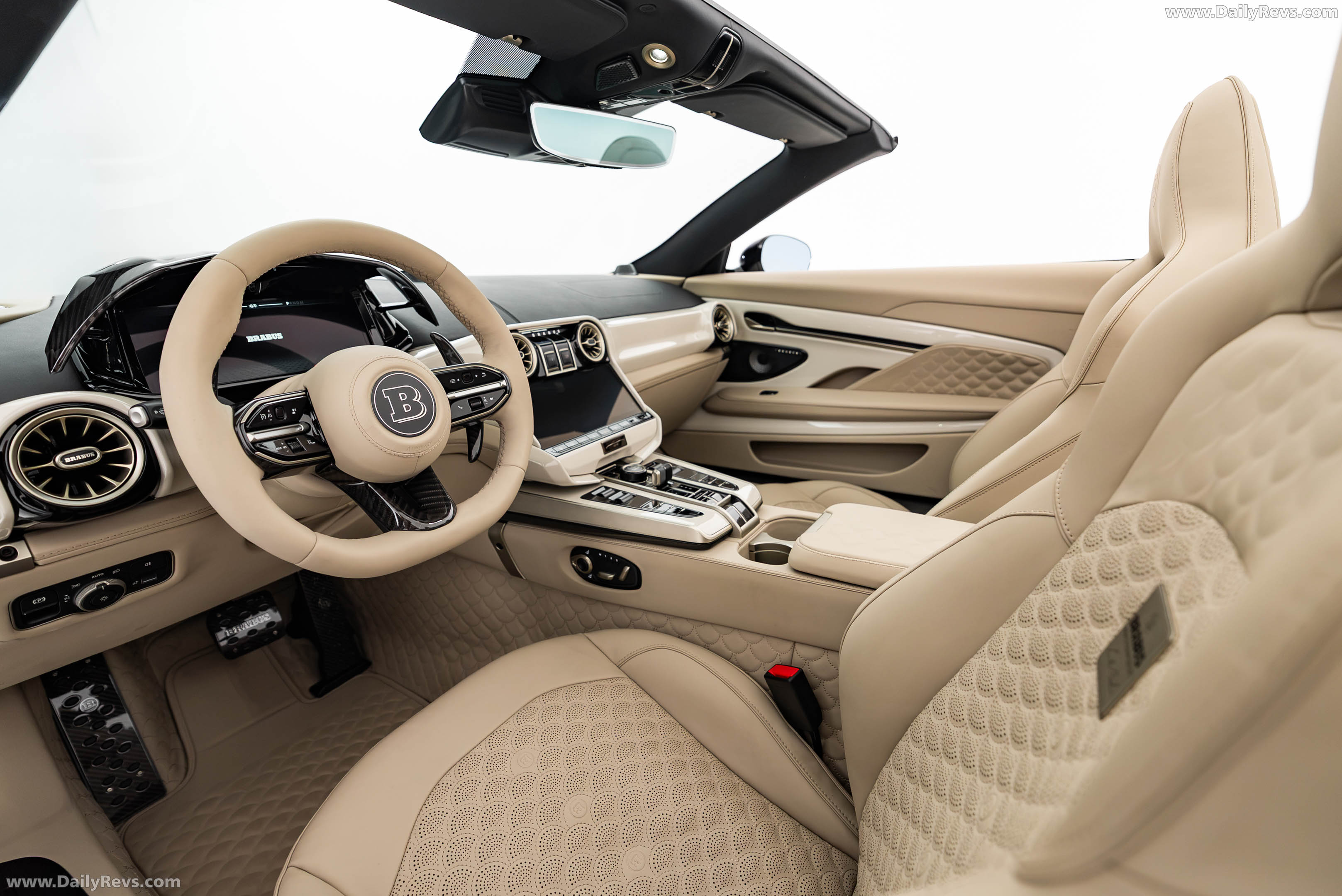 2027 Brabus Bodo Cabriolet Silk Stone Interior