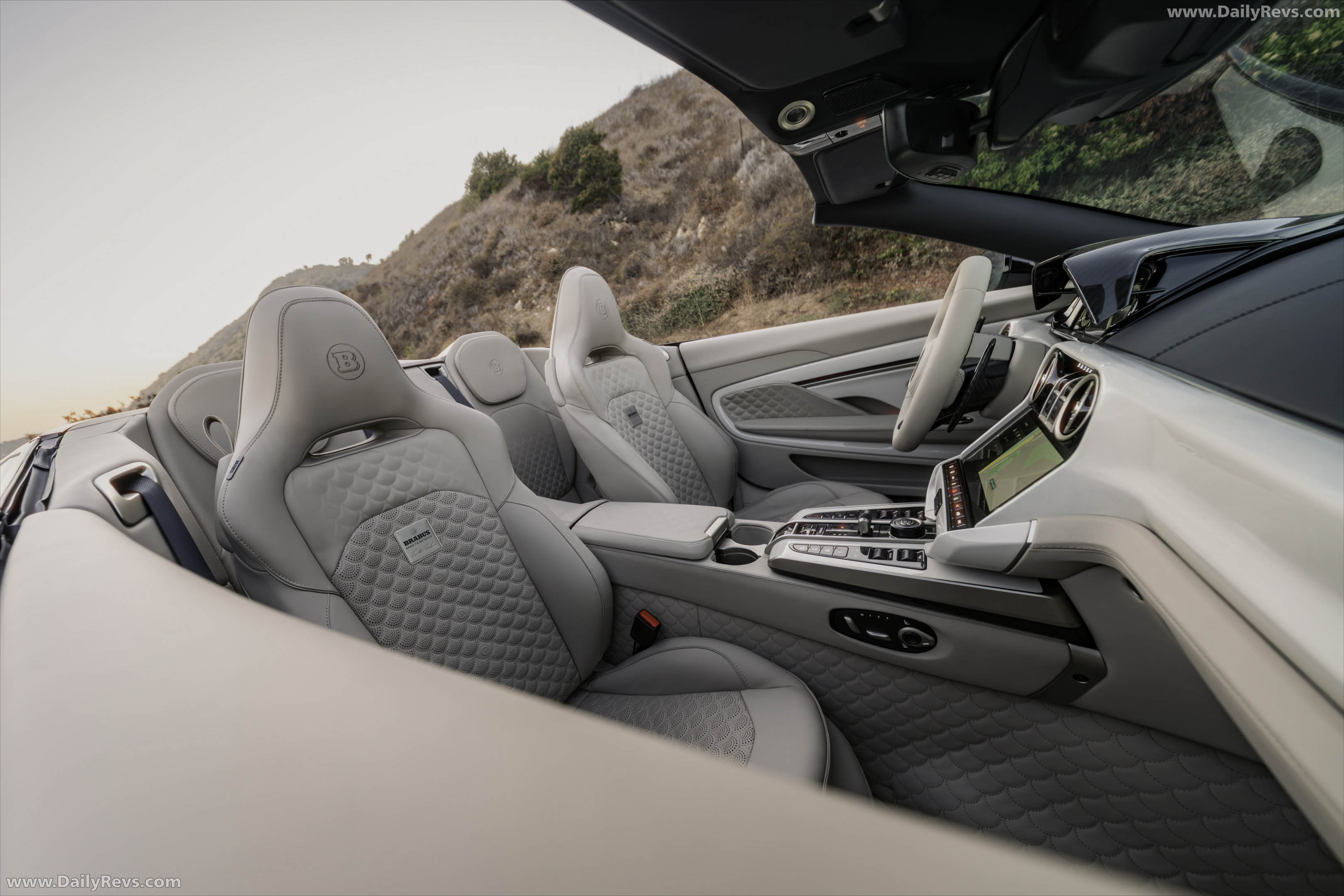 2027 Brabus Bodo Cabriolet Silk Stone Interior