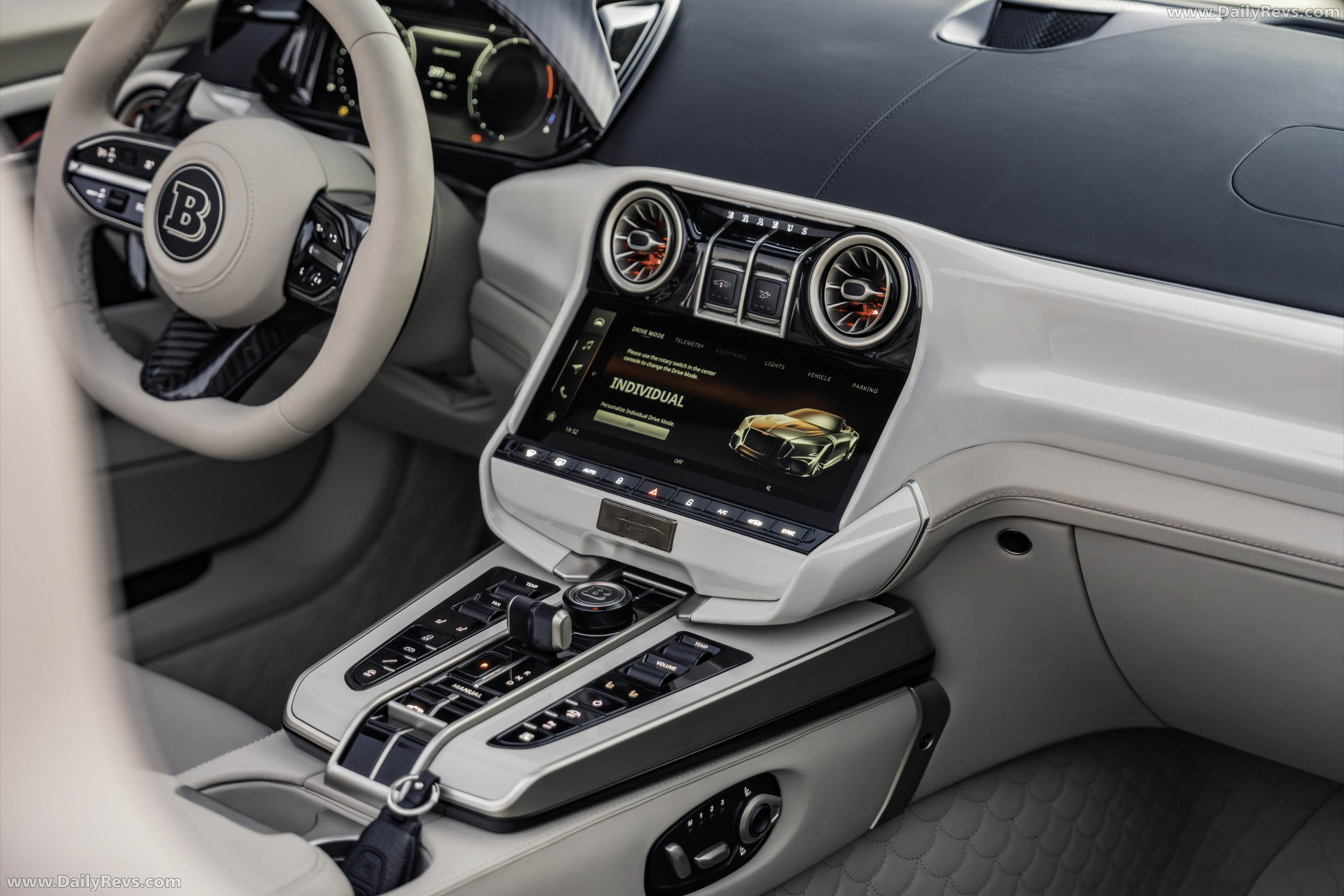 2027 Brabus Bodo Cabriolet Silk Stone Interior