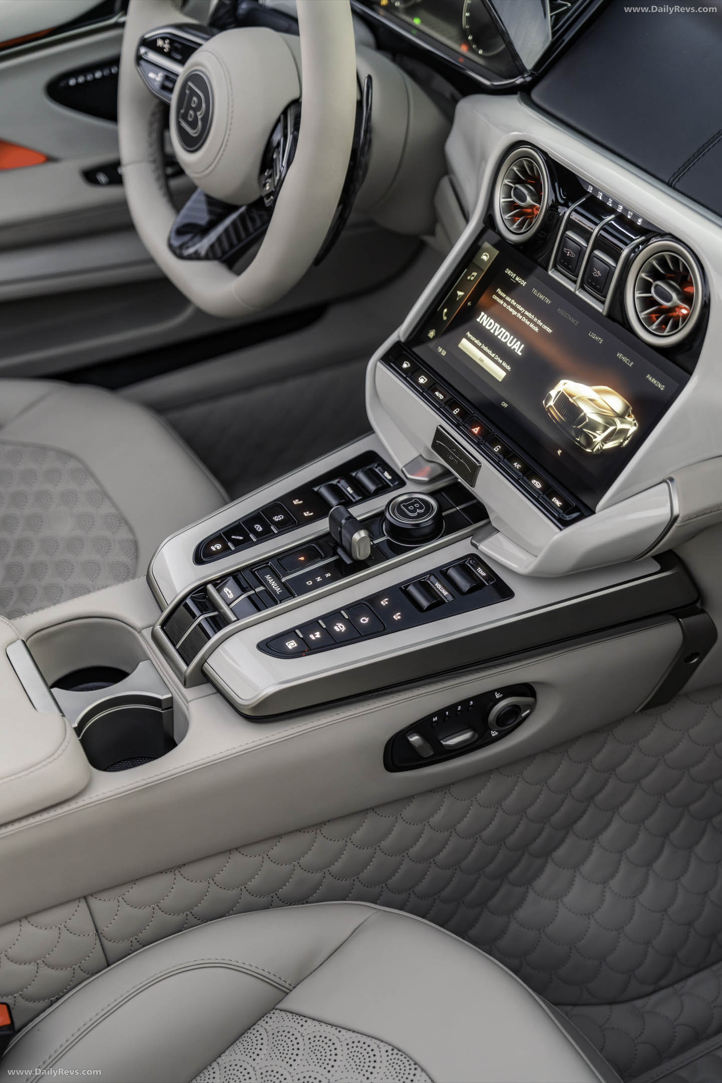 2027 Brabus Bodo Cabriolet Silk Stone Interior