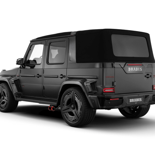 2027 Brabus 900 Rocket Edition Cabrio Rear View