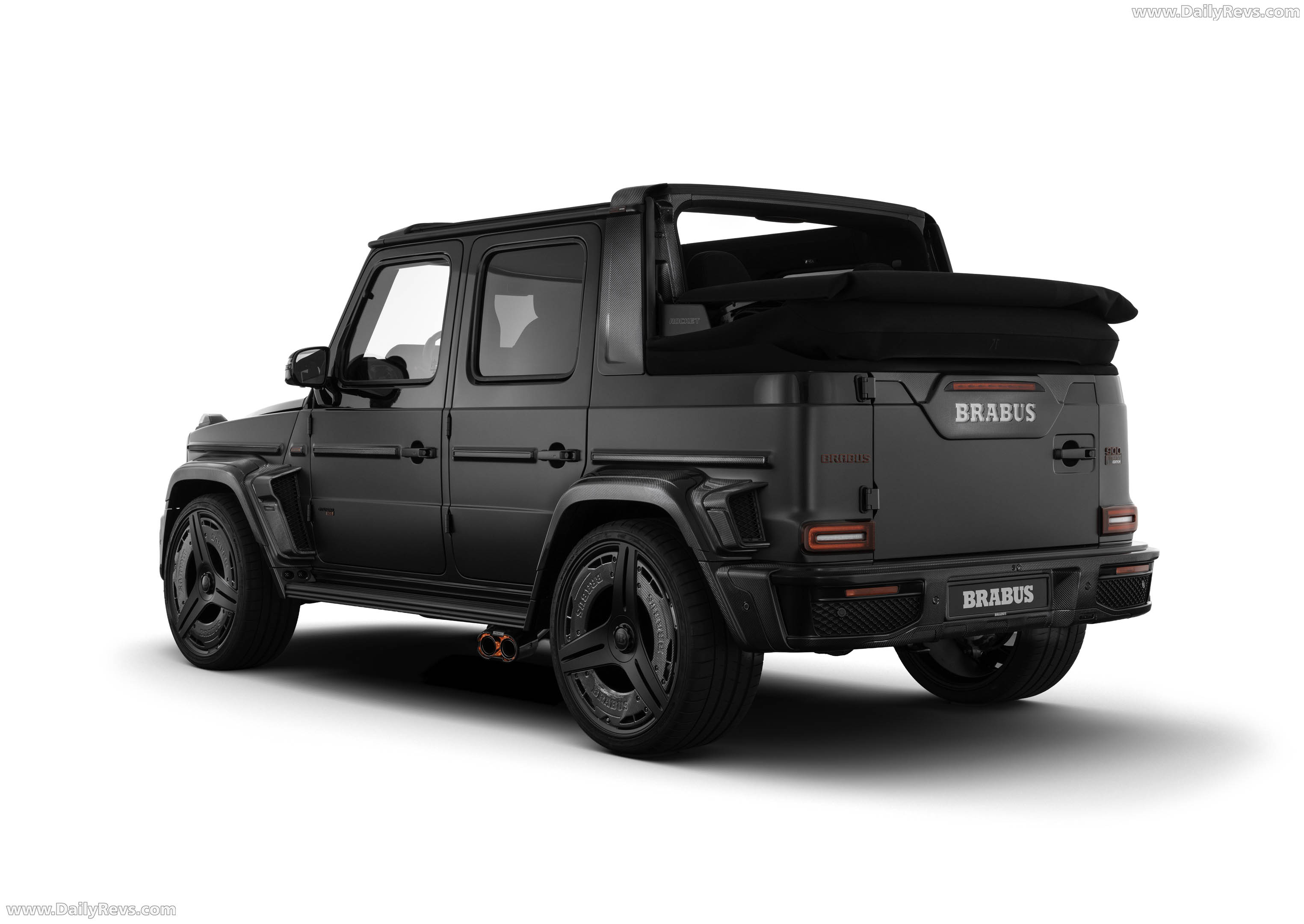 2027 Brabus 900 Rocket Edition Cabrio Rear View