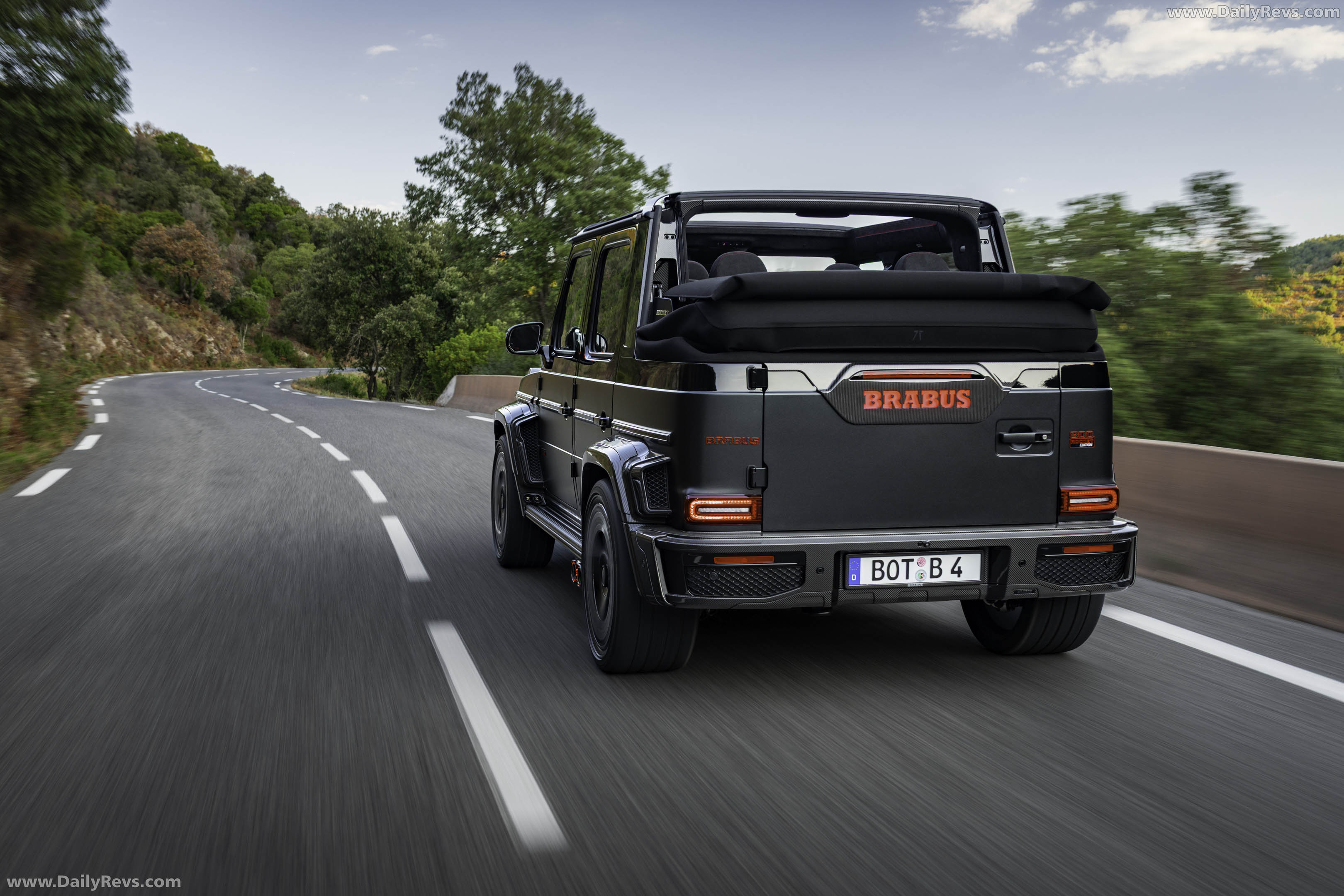 2027 Brabus 900 Rocket Edition Cabrio Rear View