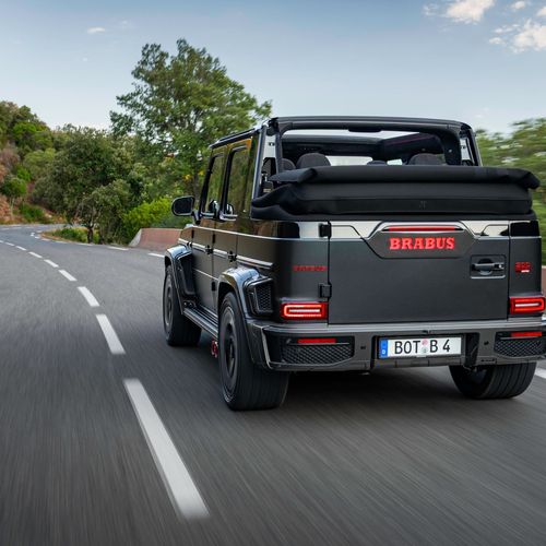 2027 Brabus 900 Rocket Edition Cabrio Rear View
