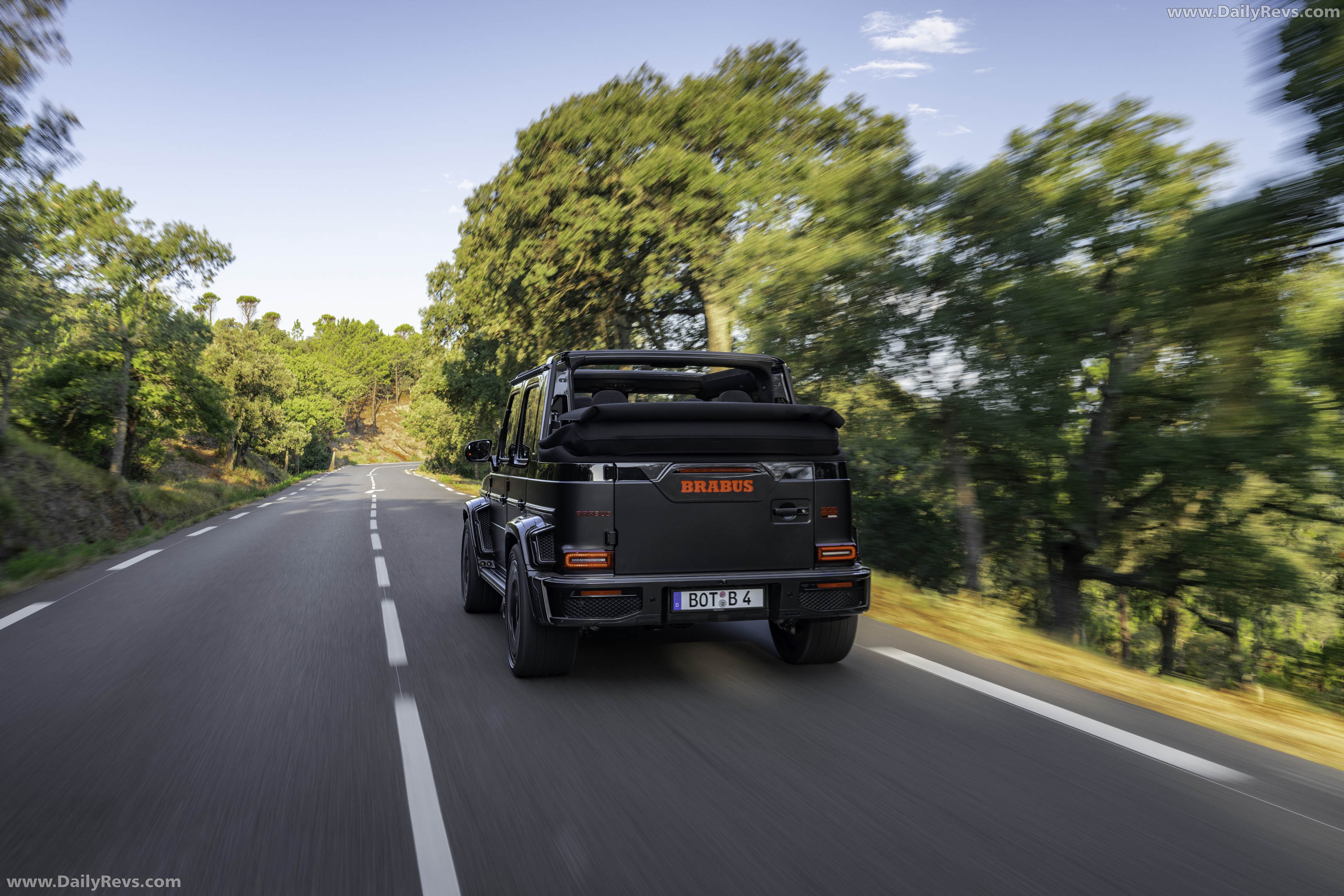 2027 Brabus 900 Rocket Edition Cabrio Rear View