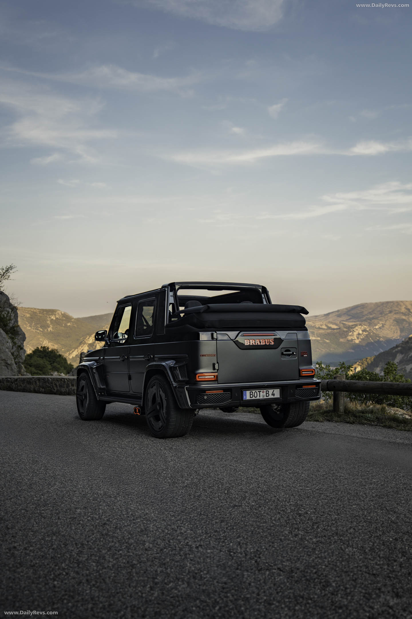 2027 Brabus 900 Rocket Edition Cabrio Rear View