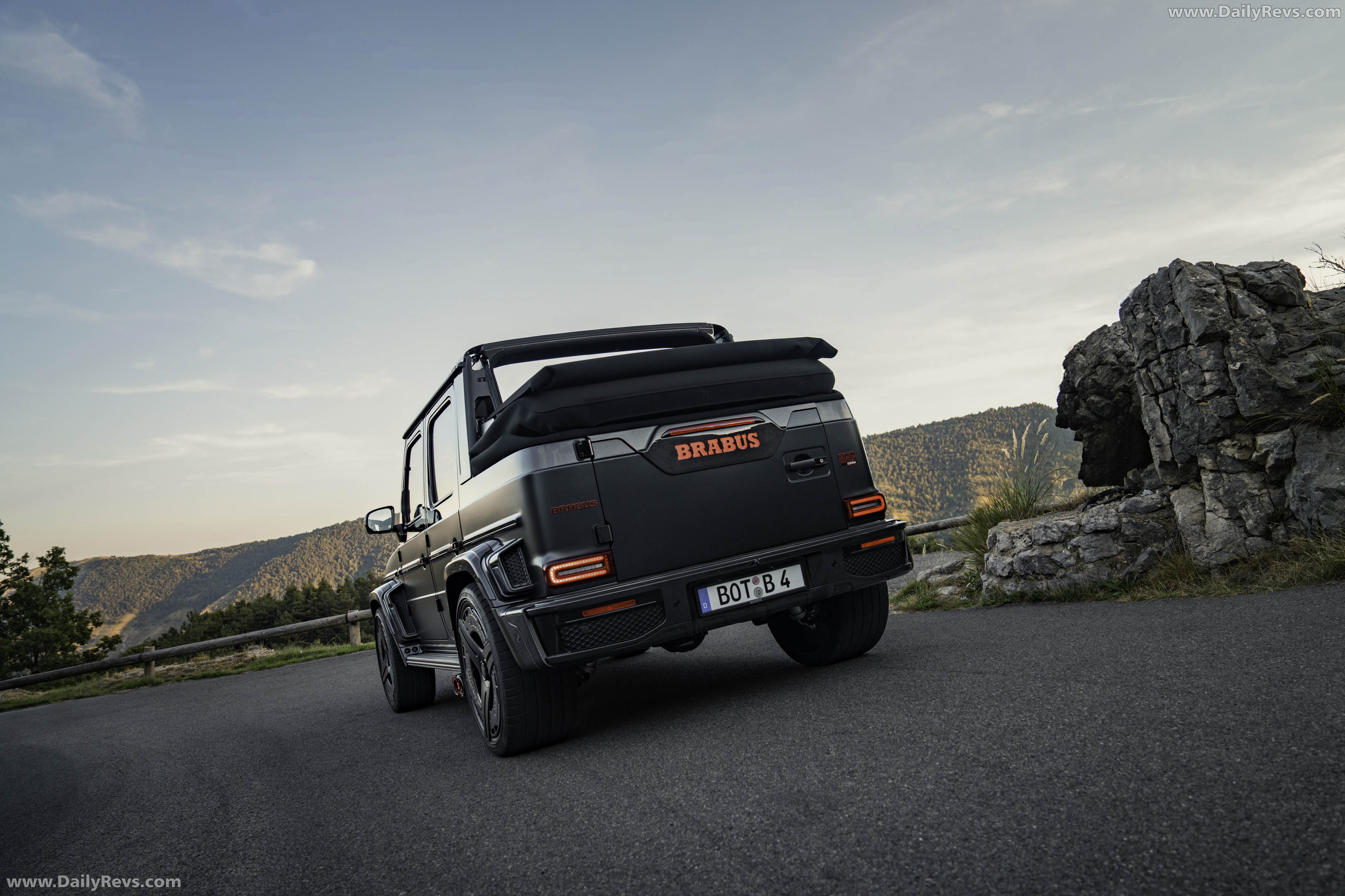 2027 Brabus 900 Rocket Edition Cabrio Rear View