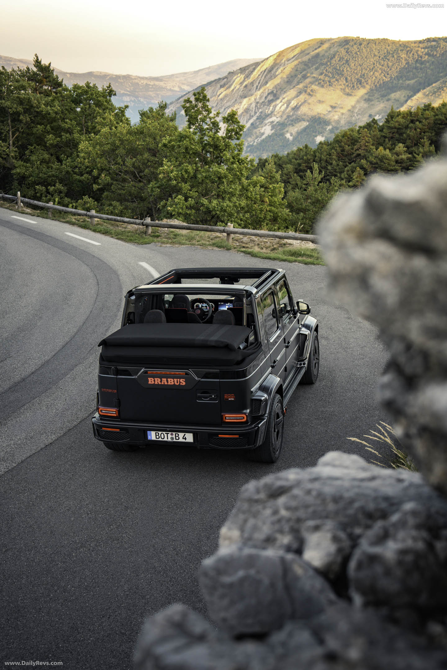 2027 Brabus 900 Rocket Edition Cabrio Rear View
