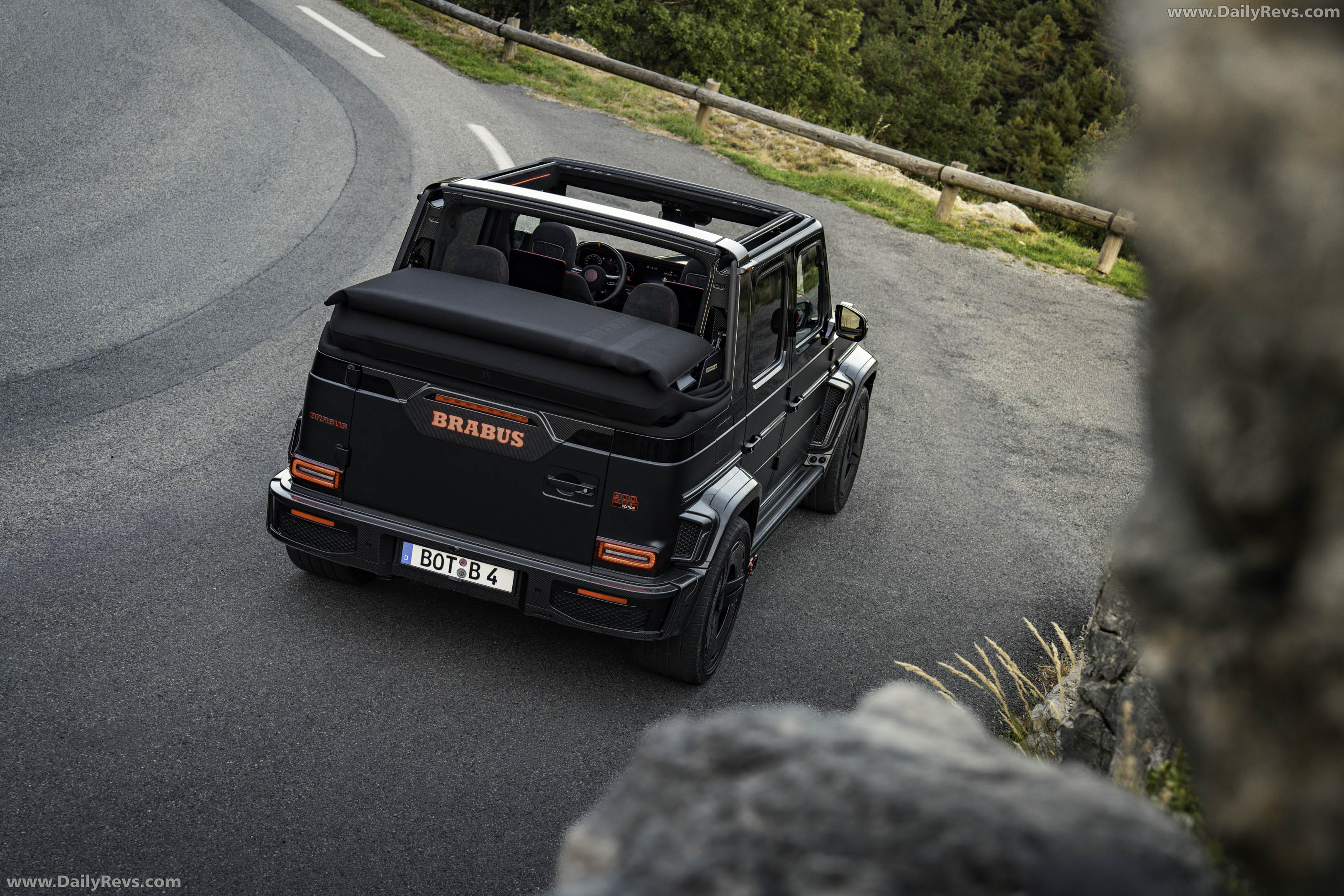 2027 Brabus 900 Rocket Edition Cabrio Rear View