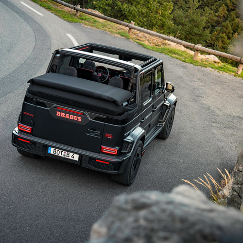 2027 Brabus 900 Rocket Edition Cabrio Rear View