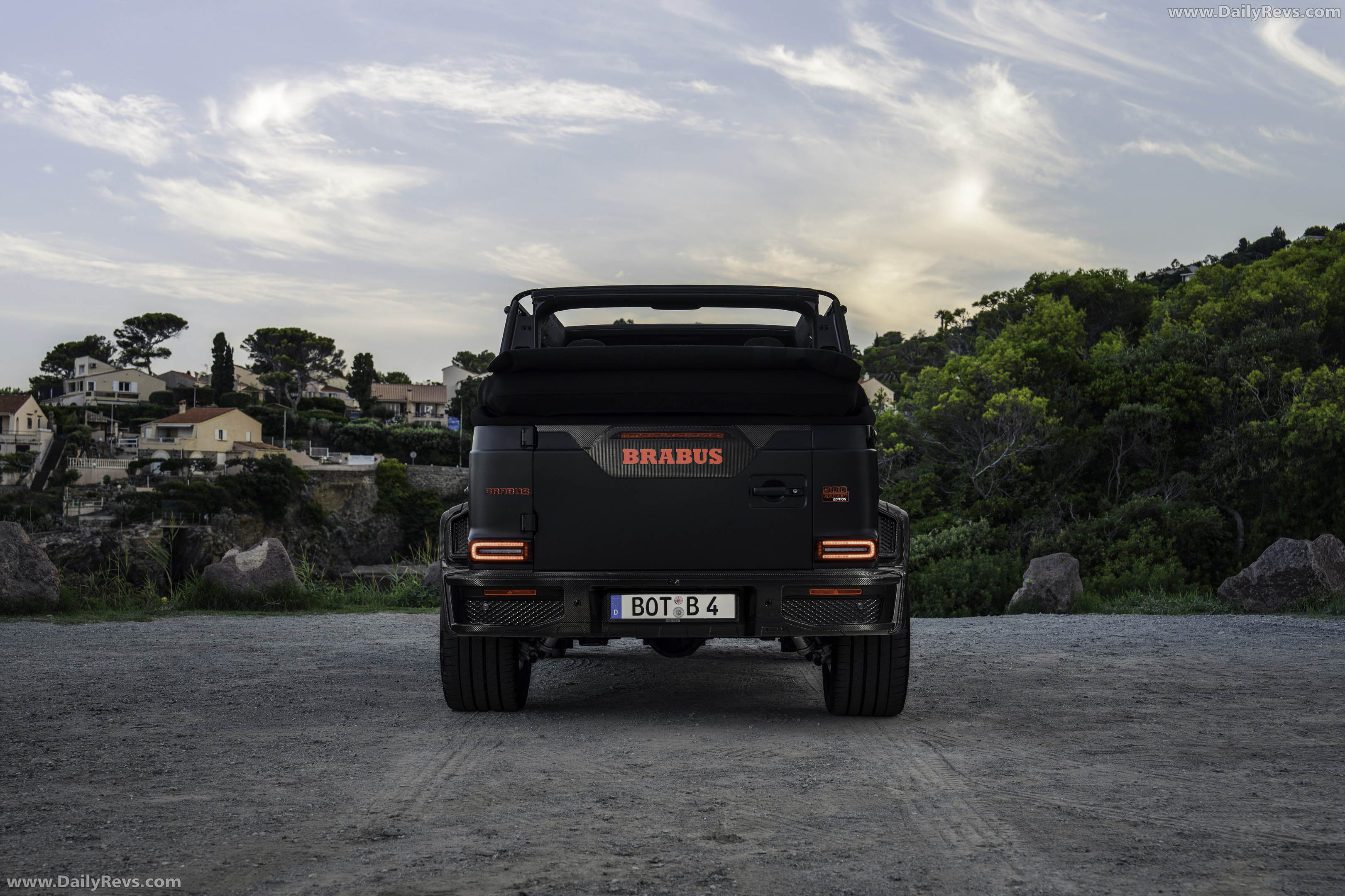 2027 Brabus 900 Rocket Edition Cabrio Rear View