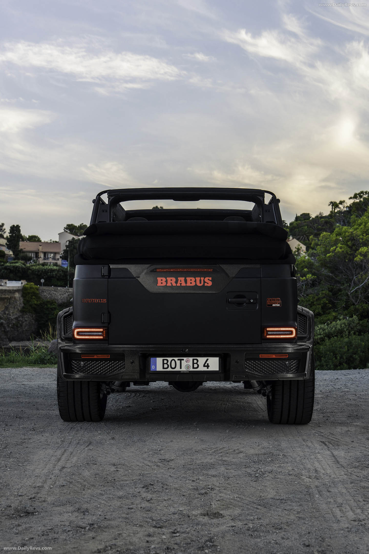 2027 Brabus 900 Rocket Edition Cabrio Rear View