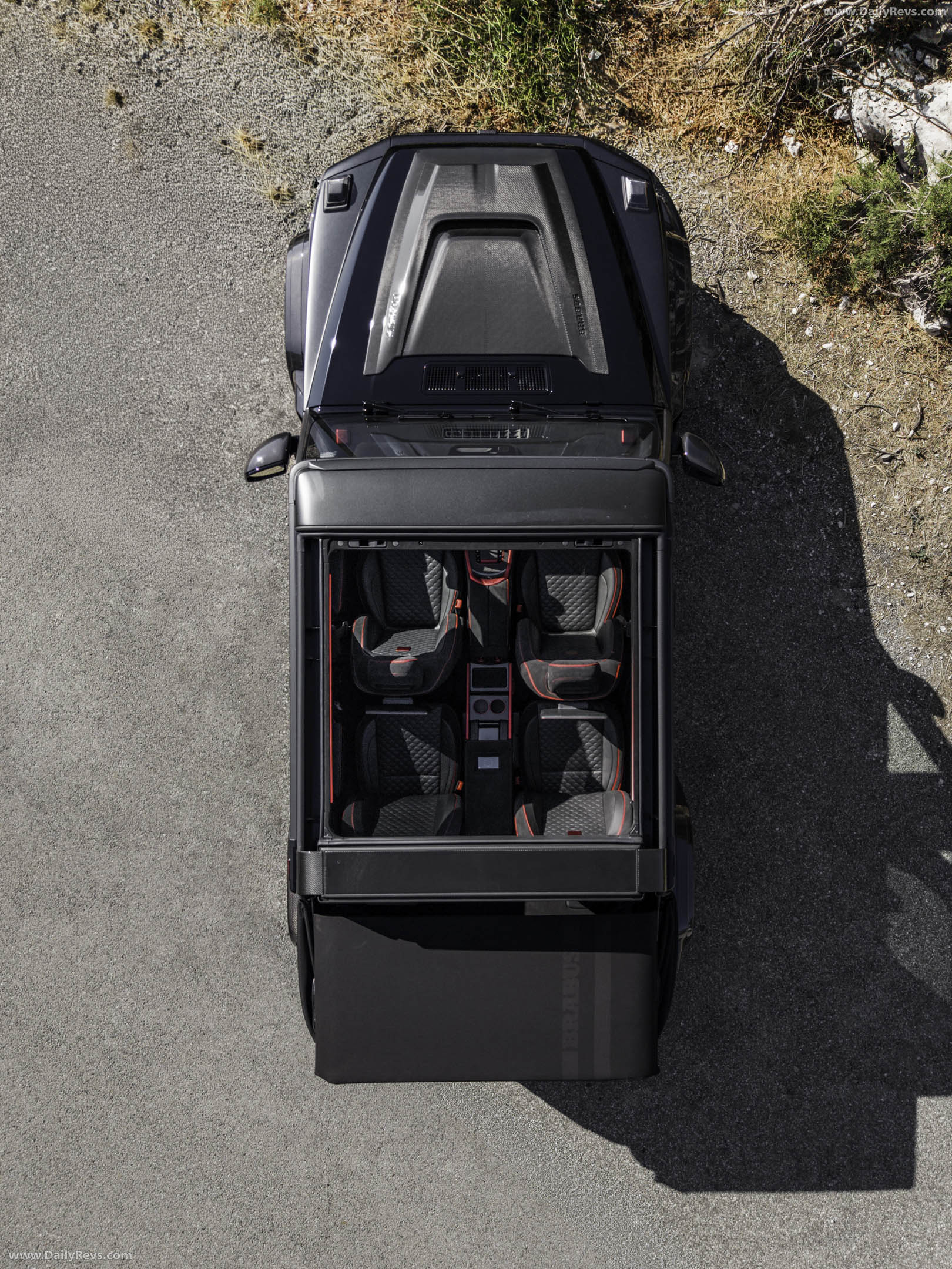 2027 Brabus 900 Rocket Edition Cabrio Top View
