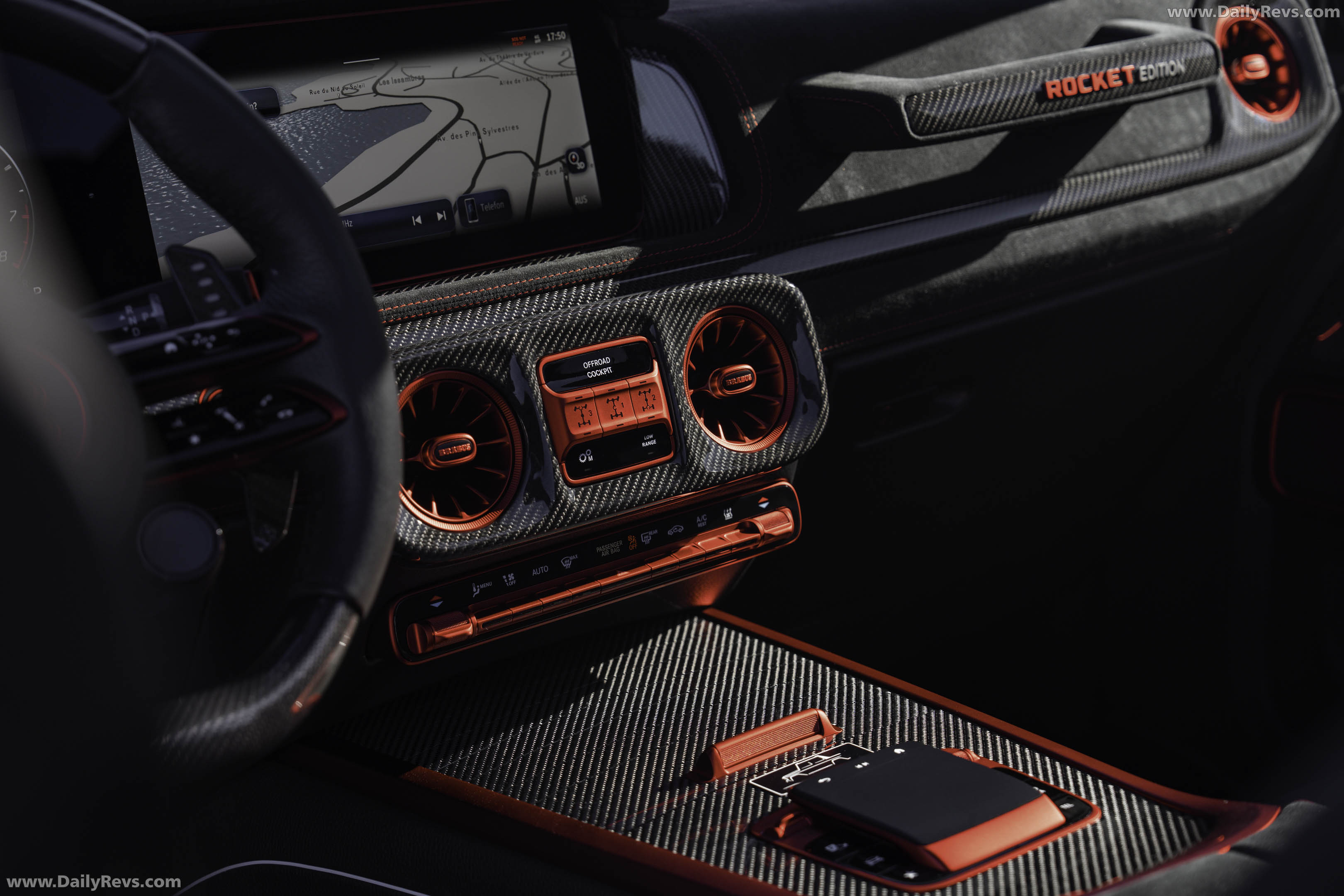 2027 Brabus 900 Rocket Edition Cabrio Interior