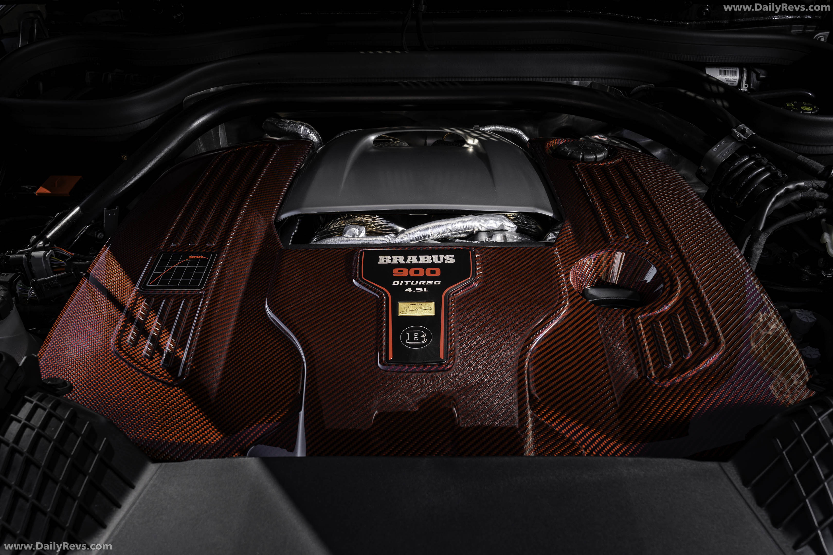 2027 Brabus 900 Rocket Edition Cabrio Engine