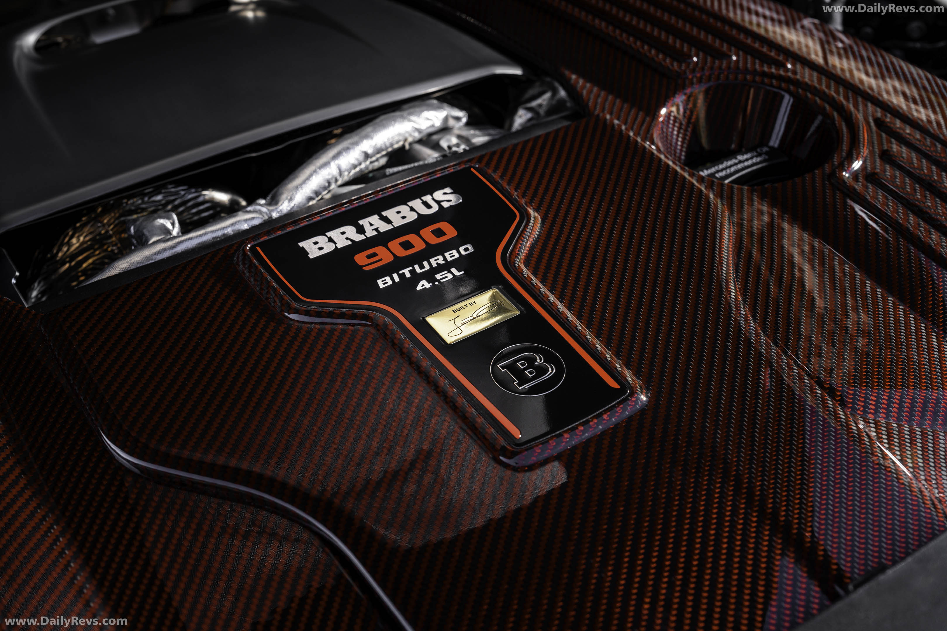 2027 Brabus 900 Rocket Edition Cabrio Engine