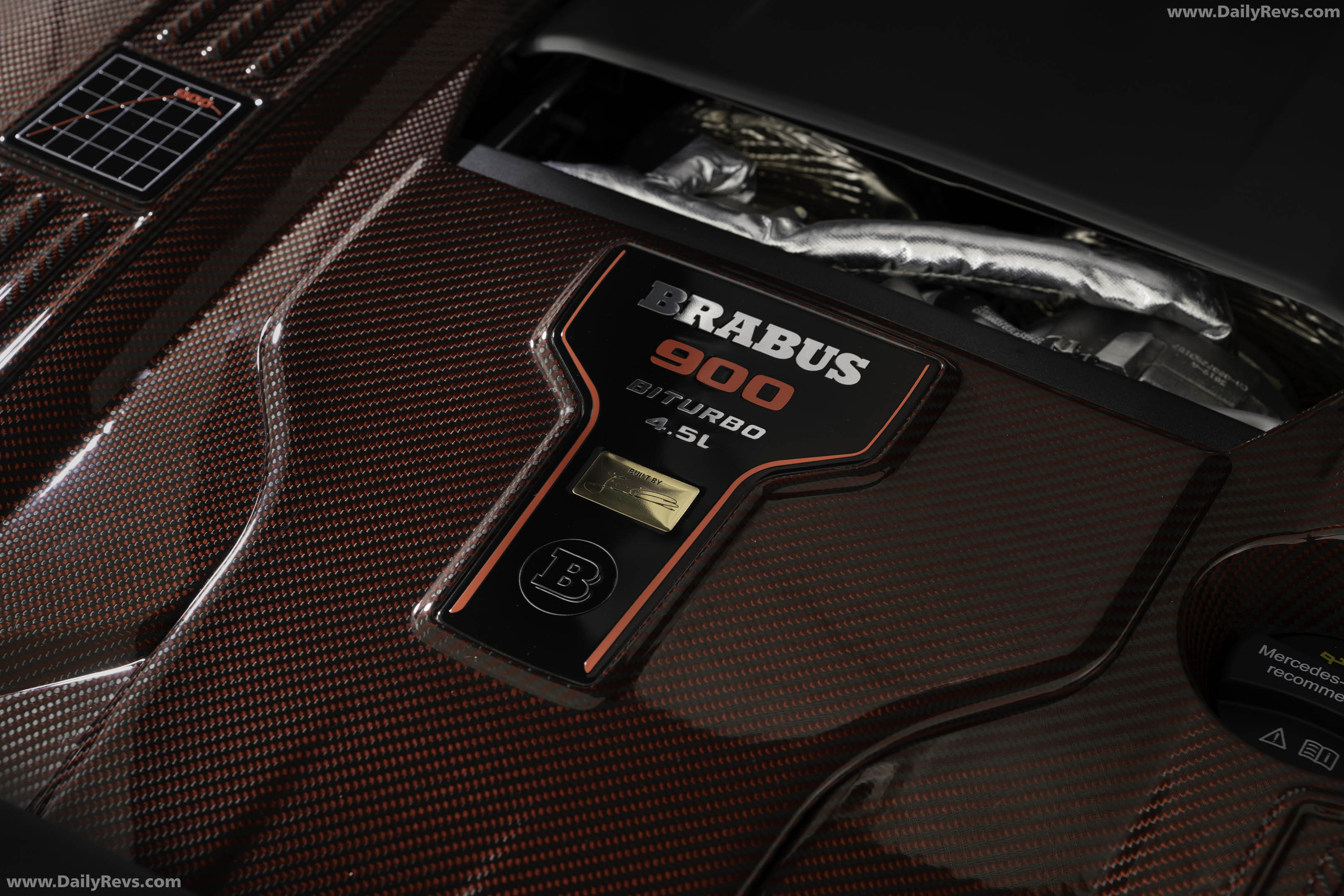 2027 Brabus 900 Rocket Edition Cabrio Engine