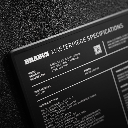 2027 Brabus P 900 Rocket Edition Interior