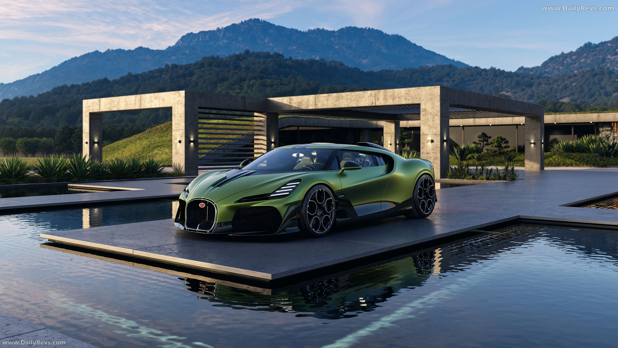 2026 Bugatti Brouillard Front View