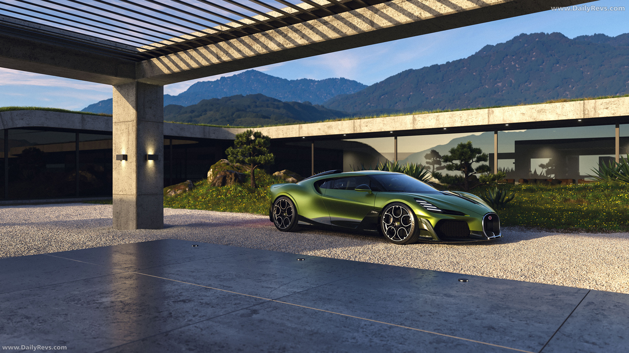2026 Bugatti Brouillard Front View