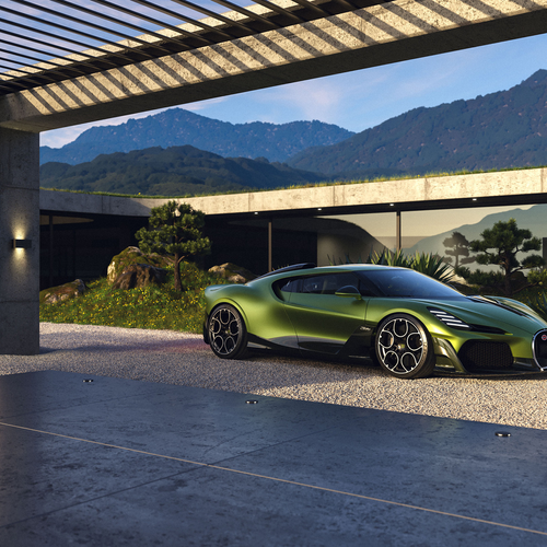 2026 Bugatti Brouillard Front View