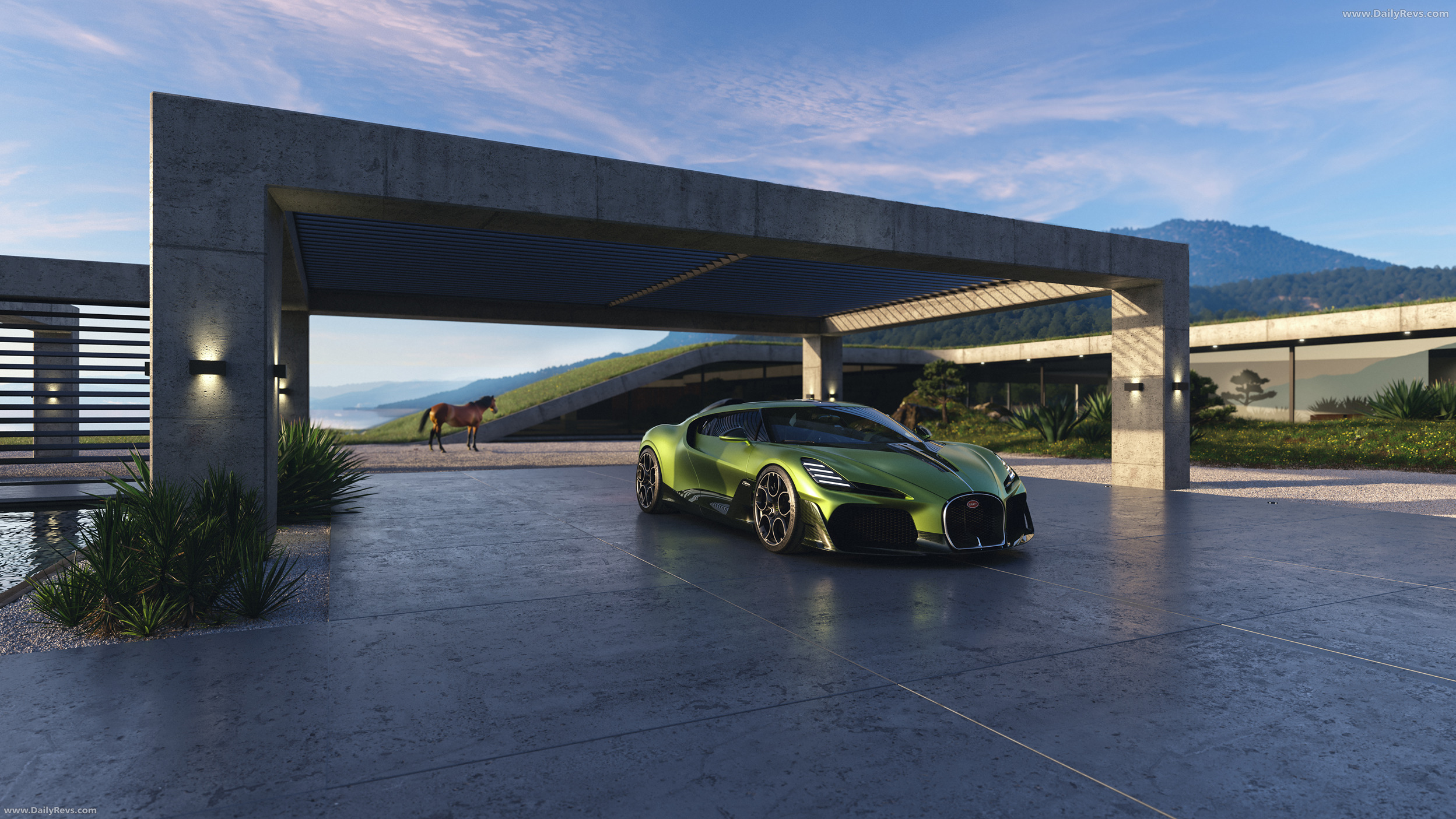 2026 Bugatti Brouillard Front View