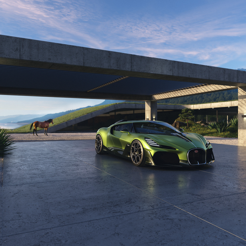 2026 Bugatti Brouillard Front View