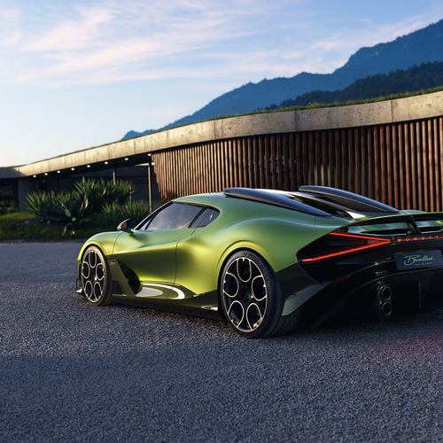 2026 Bugatti Brouillard Rear View