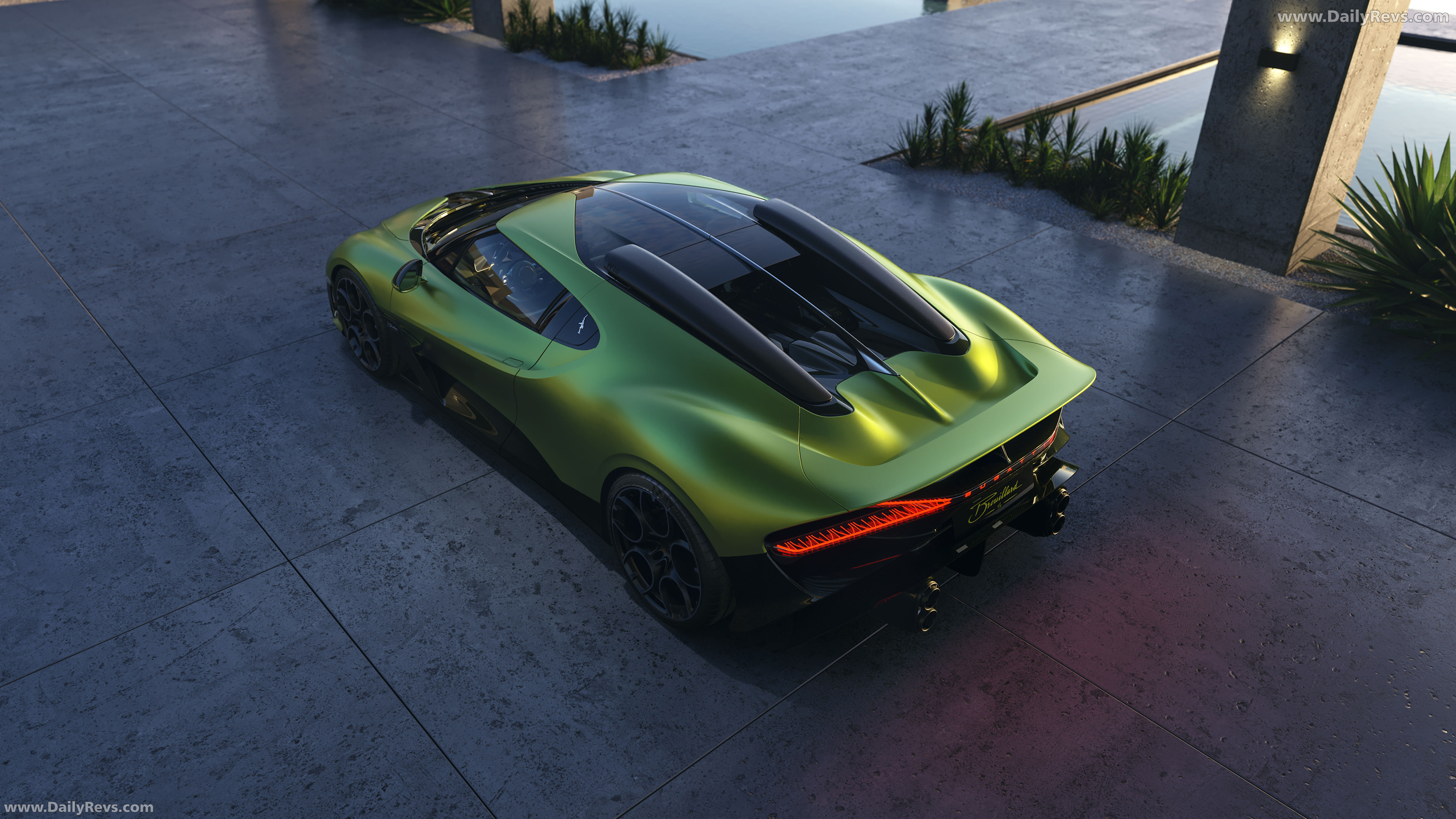 2026 Bugatti Brouillard Top View
