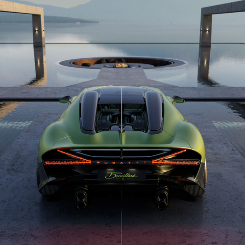 2026 Bugatti Brouillard Rear View