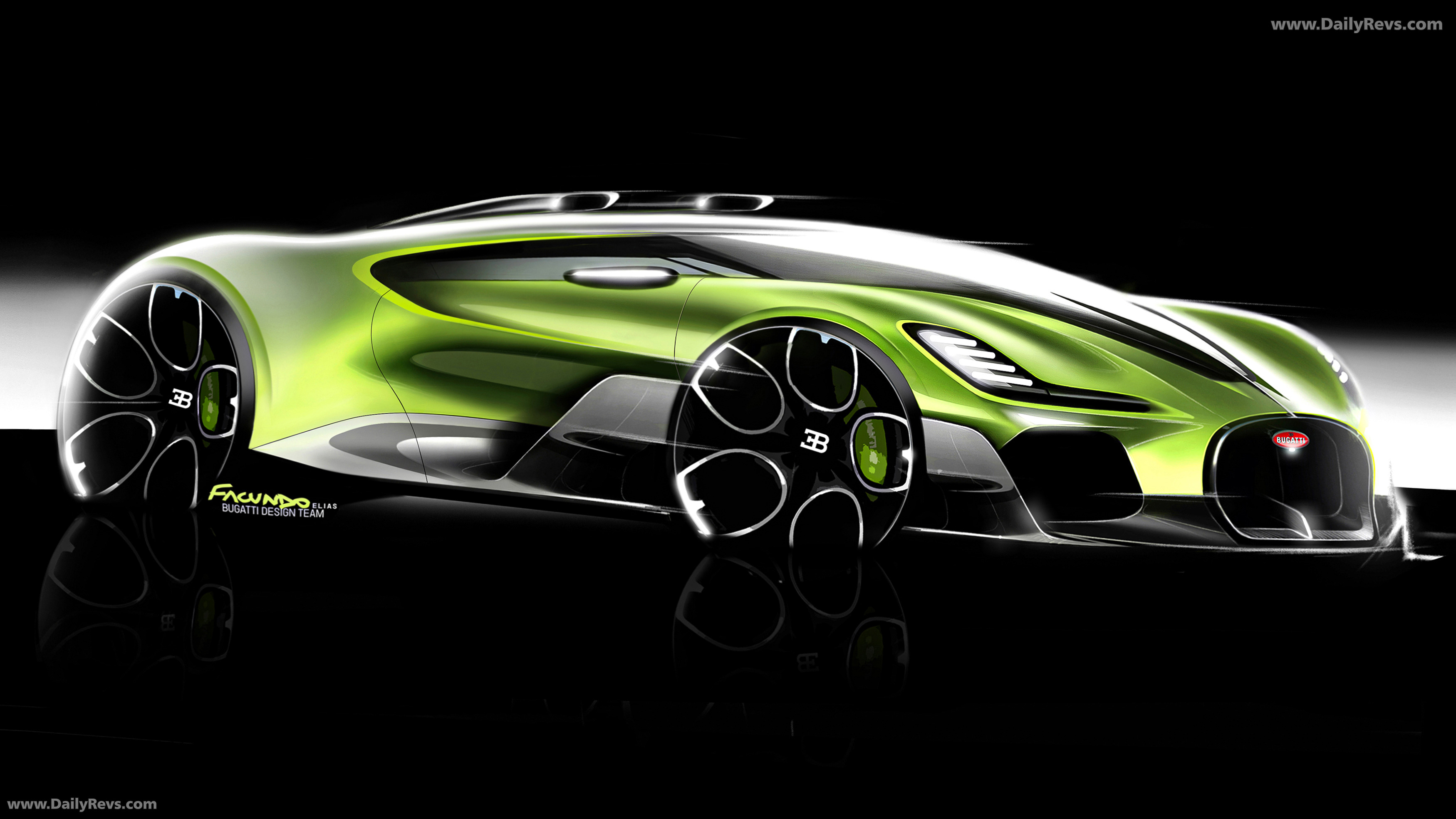 2026 Bugatti Brouillard Sketches