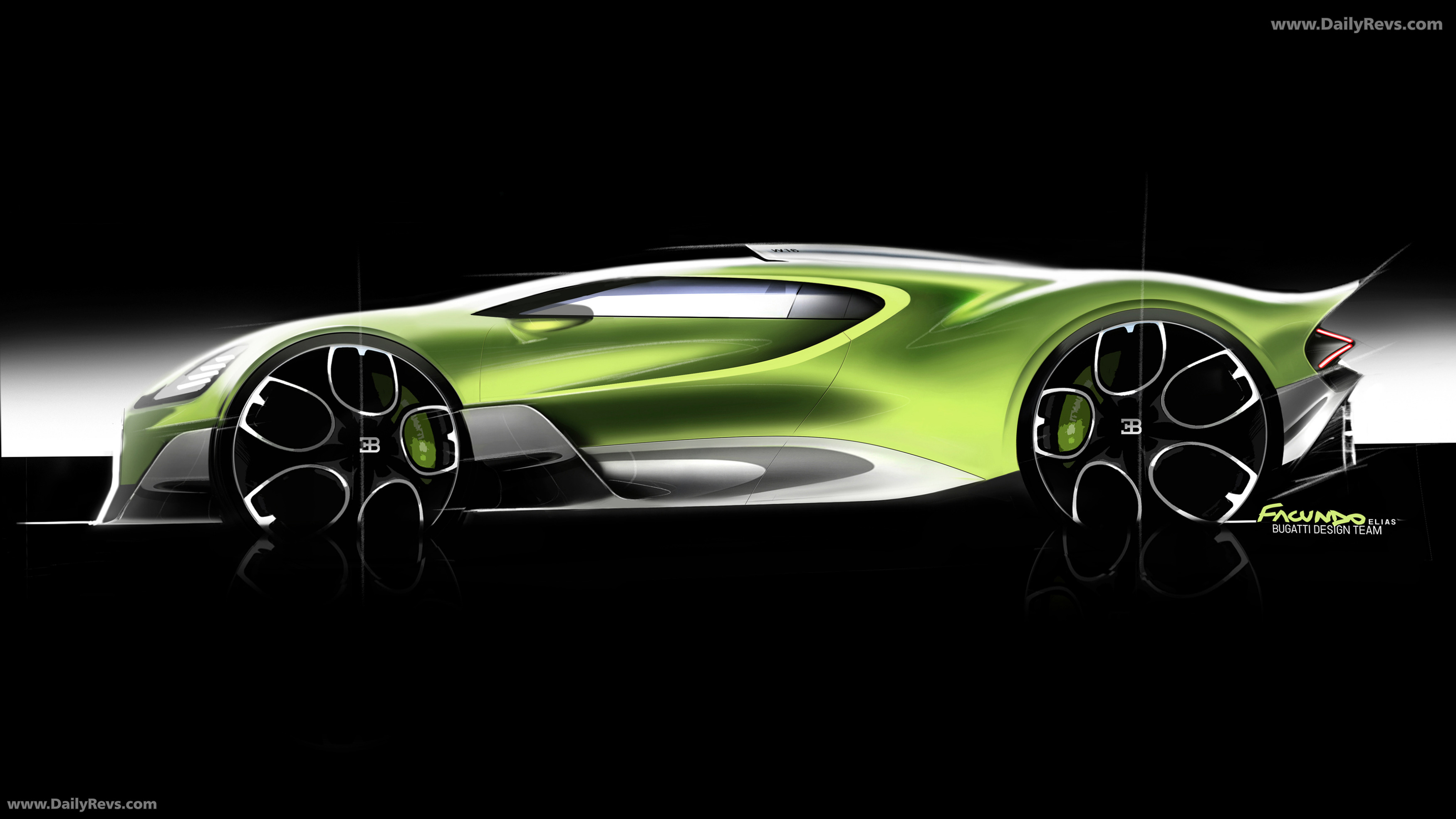 2026 Bugatti Brouillard Sketches