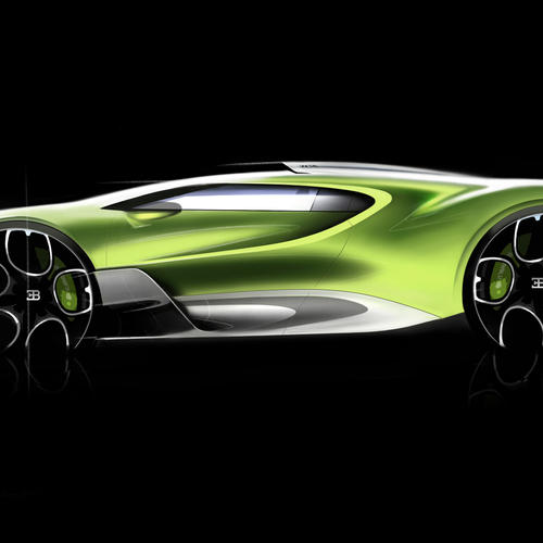 2026 Bugatti Brouillard Sketches