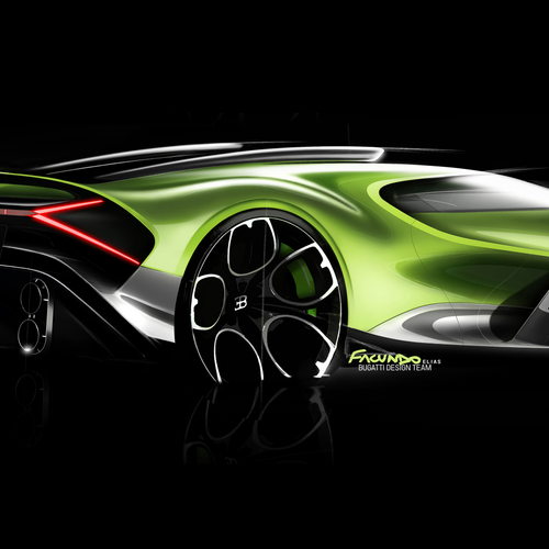 2026 Bugatti Brouillard Sketches