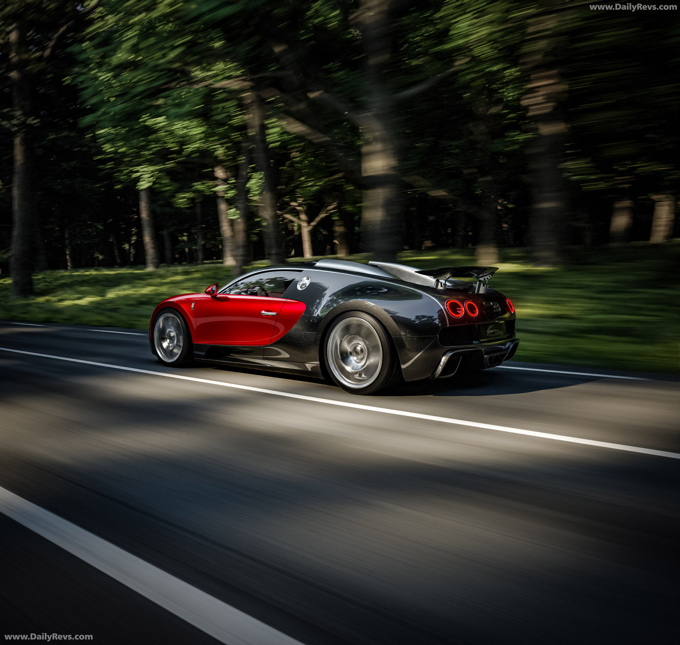 2026 Bugatti FKP Hommage Rear View
