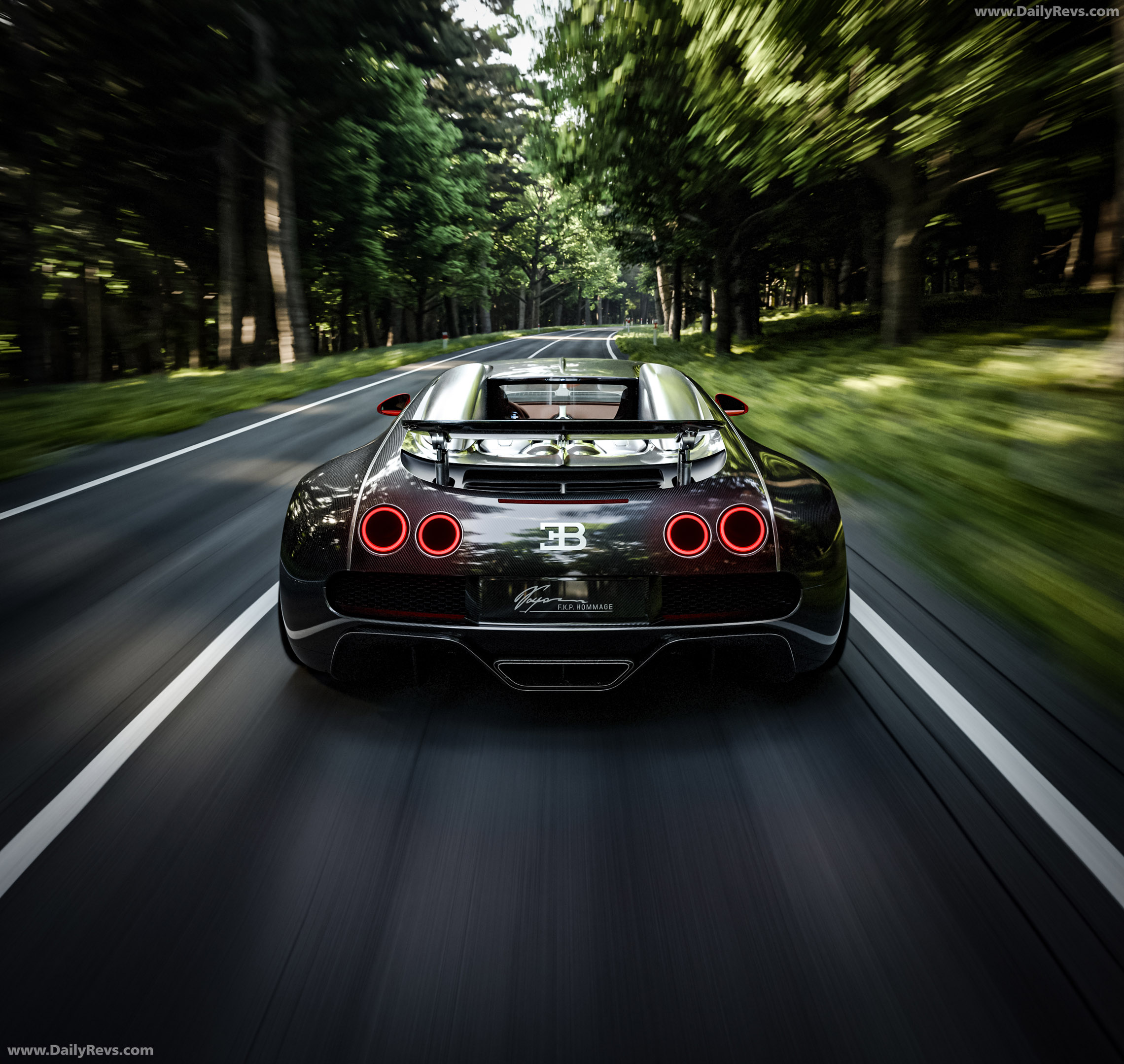 2026 Bugatti FKP Hommage Rear View
