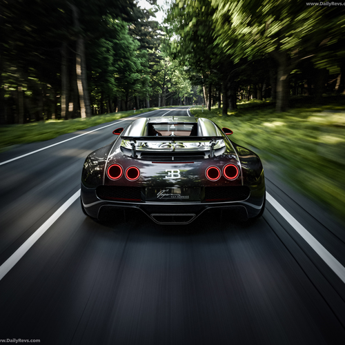 2026 Bugatti FKP Hommage Rear View