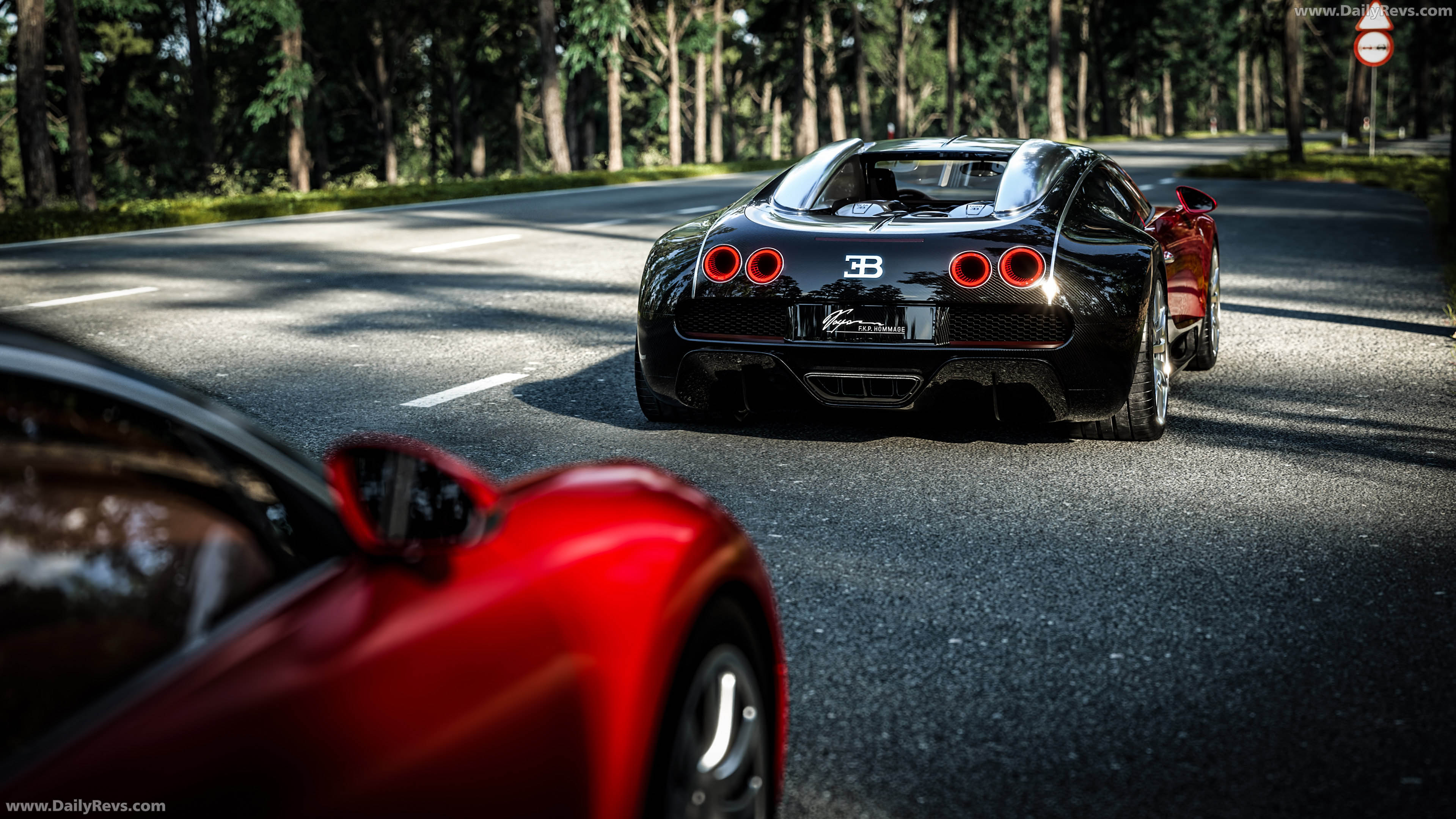 2026 Bugatti FKP Hommage Rear View