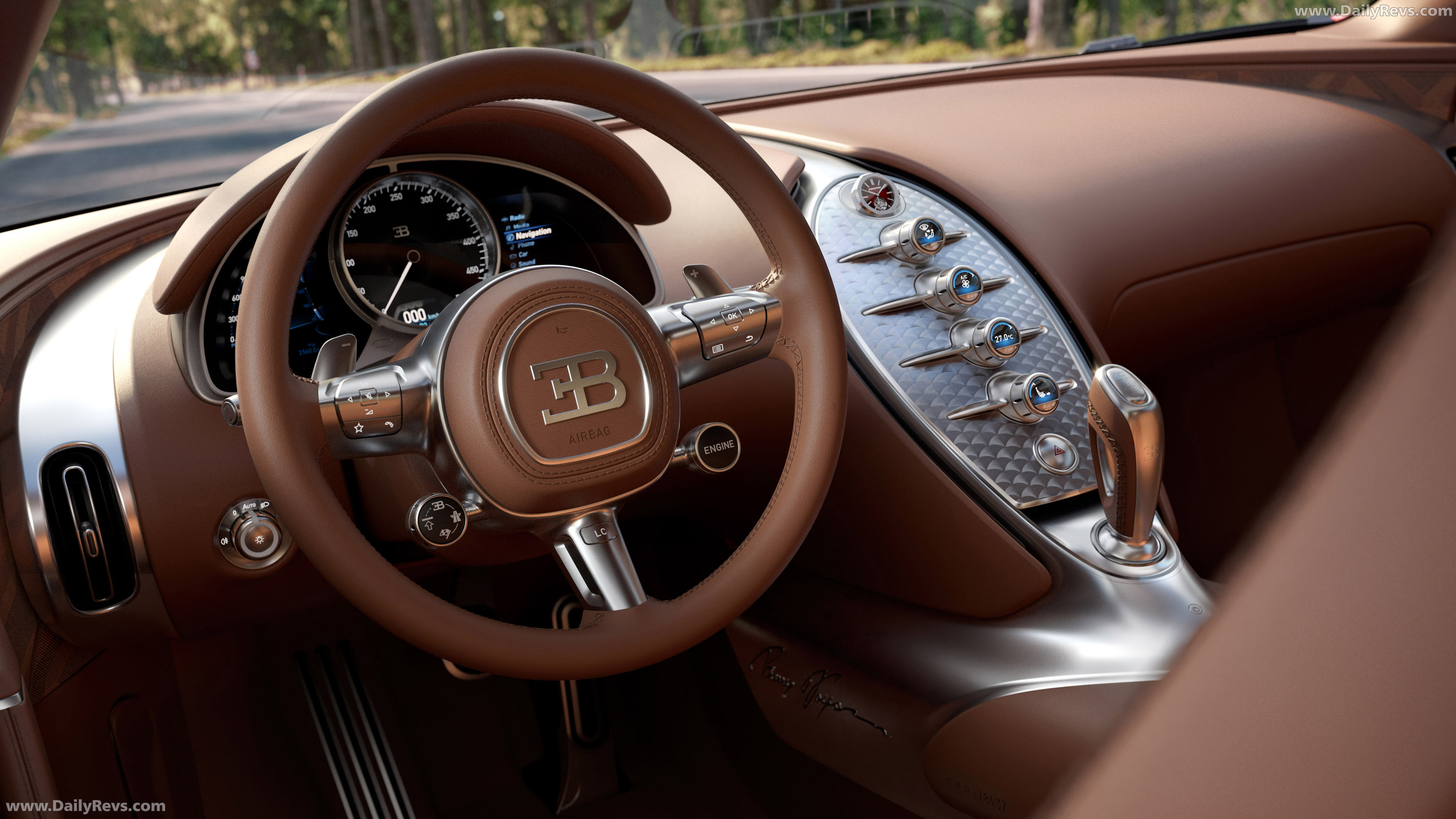 2026 Bugatti FKP Hommage Interior