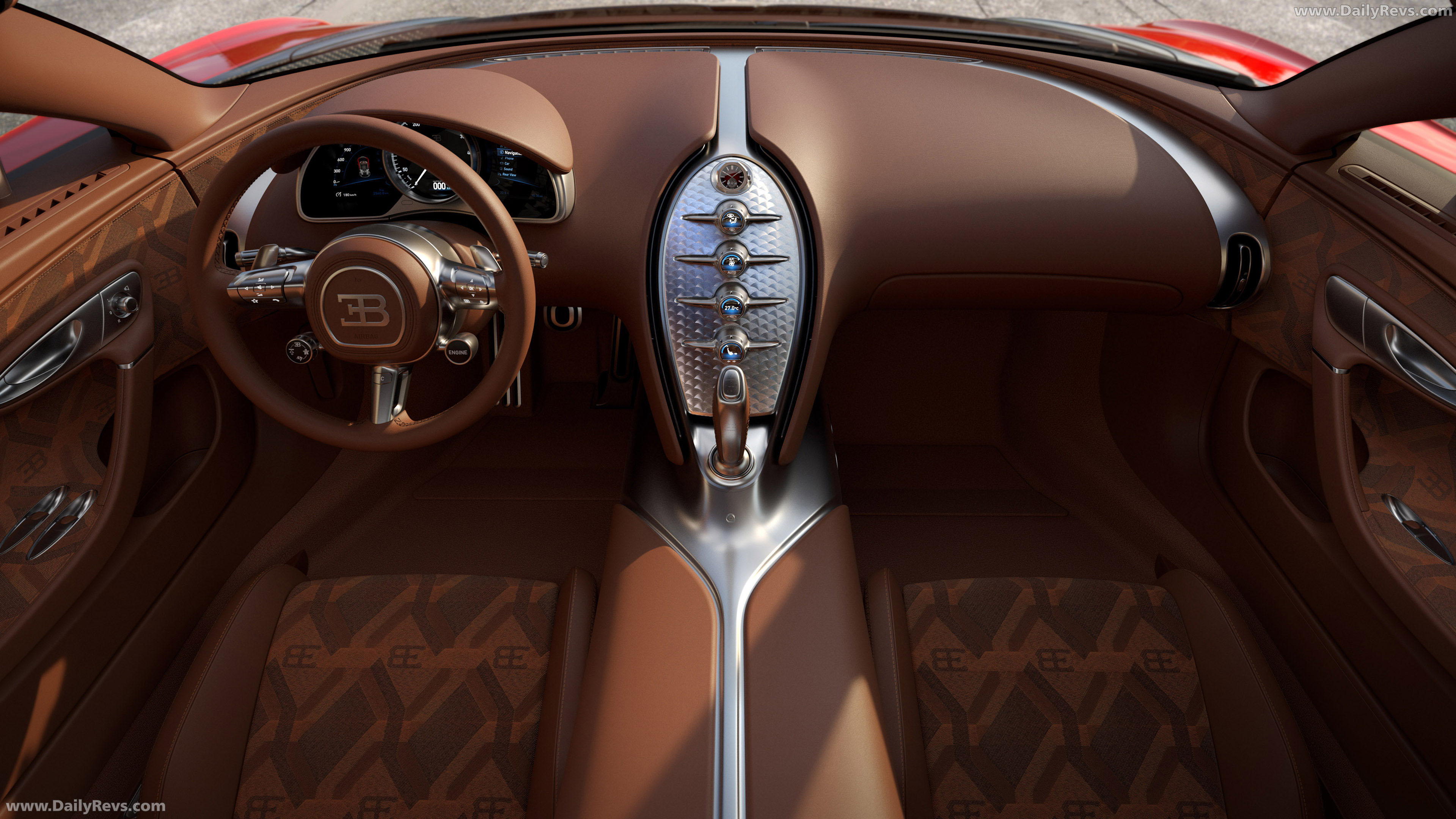 2026 Bugatti FKP Hommage Interior