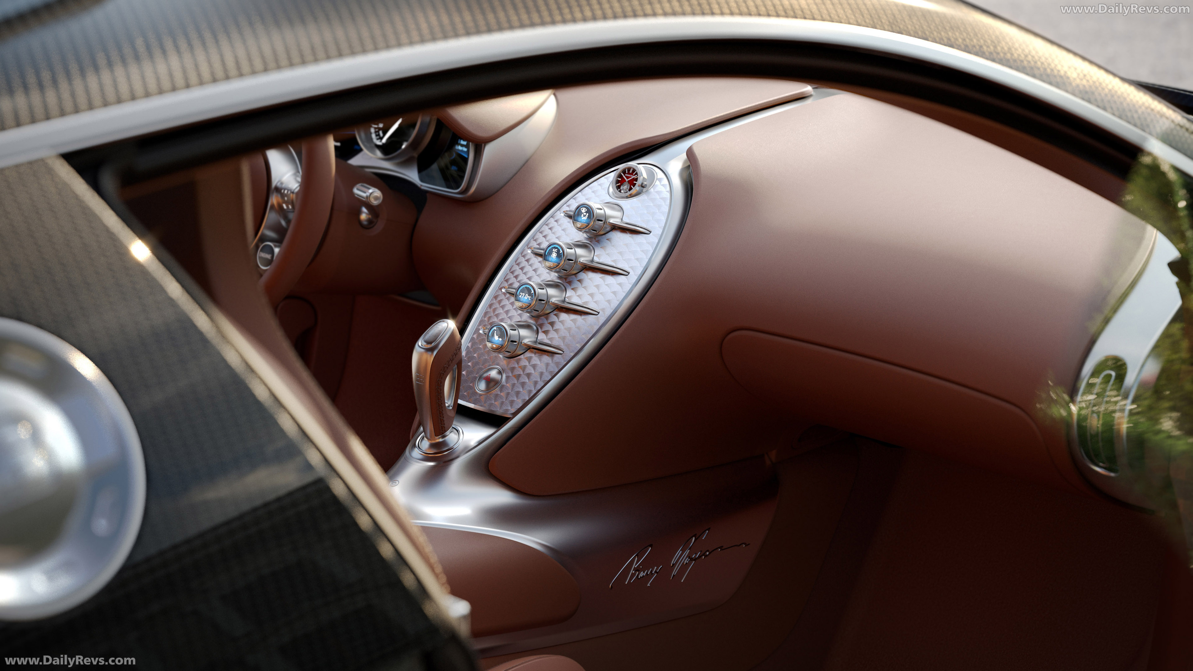 2026 Bugatti FKP Hommage Interior