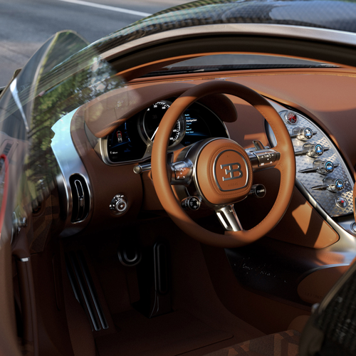 2026 Bugatti FKP Hommage Interior