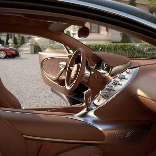 2026 Bugatti FKP Hommage Interior
